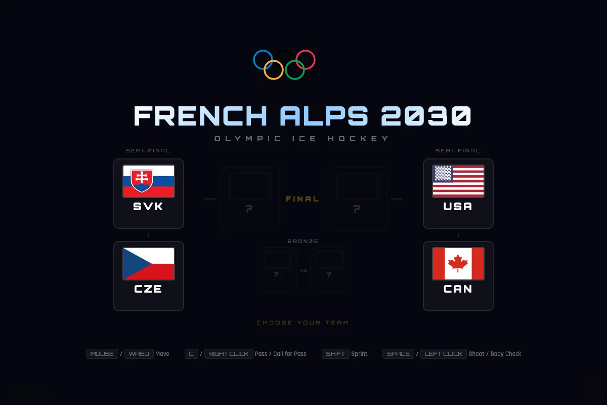 NHL 94 — Olympic ice hockey game