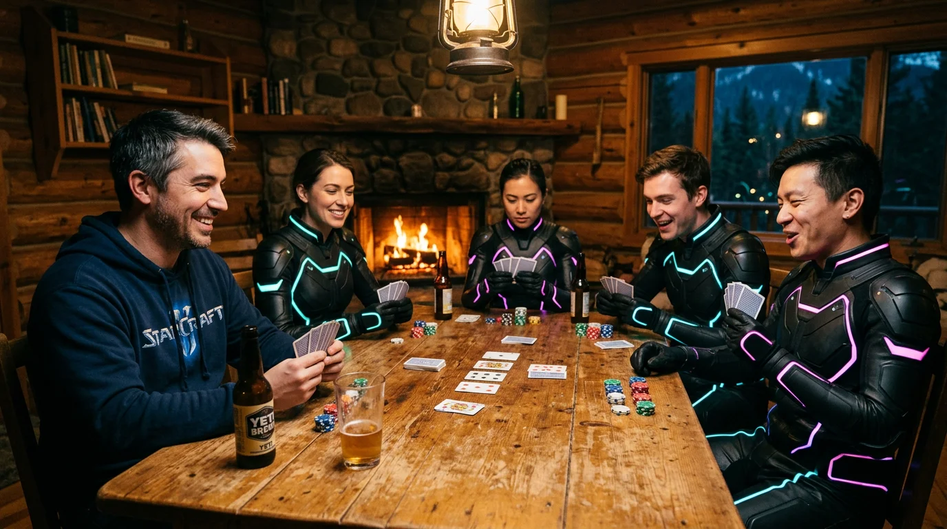 Team poker night